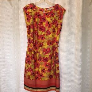 Ann Taylor Loft Spring Summer floral dress